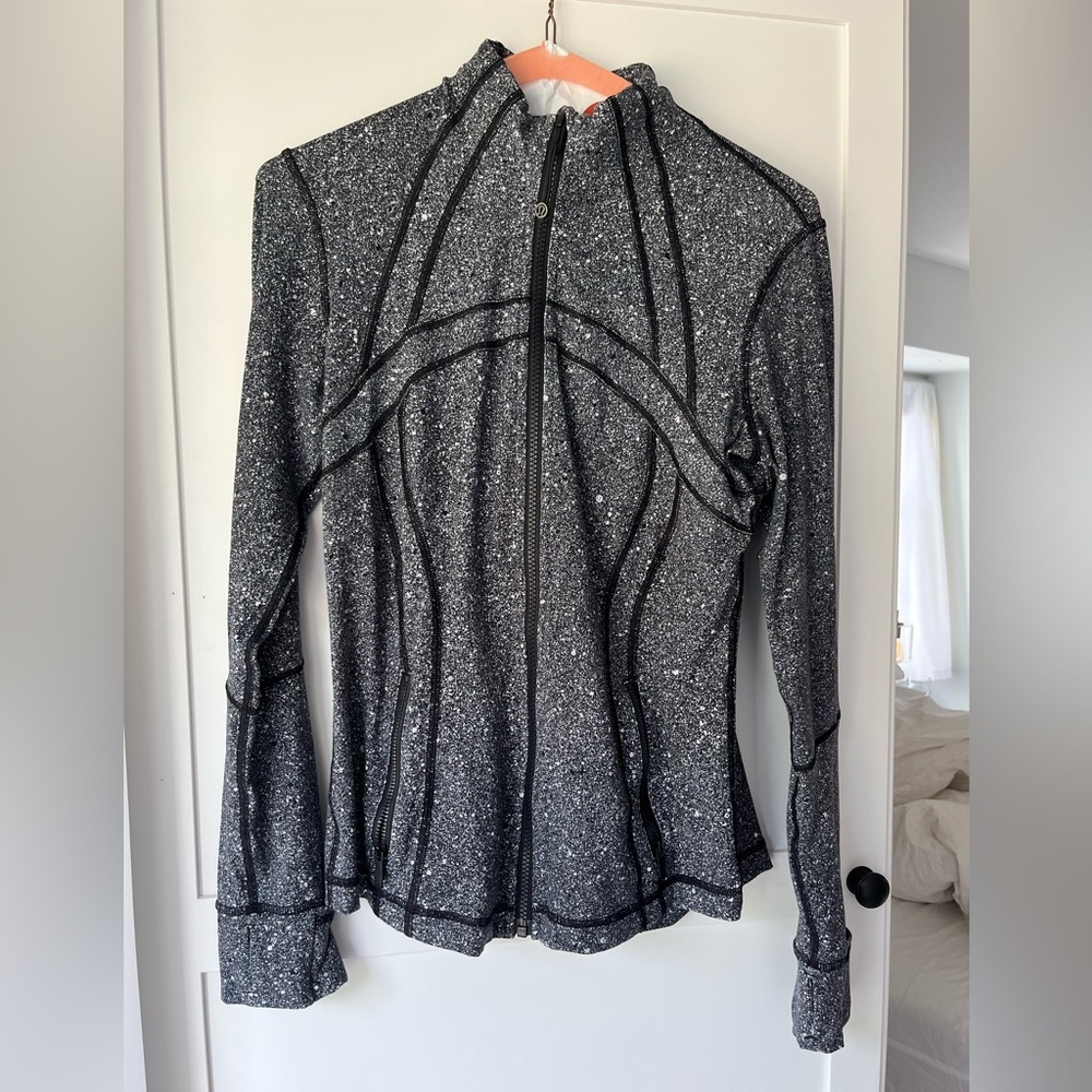 Lululemon full zip jacket, size 8